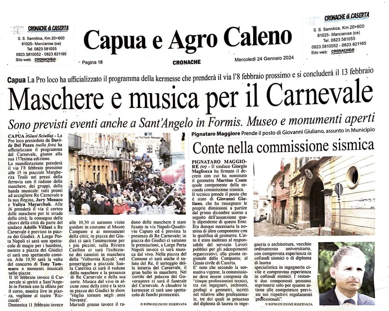 Cronache Di Caserta Il Carnevale Di Capua CE